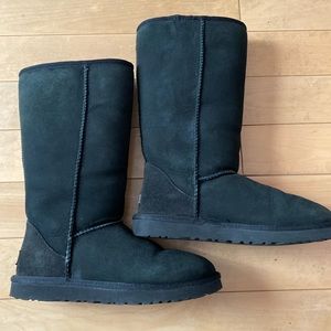 Tall Black Uggs